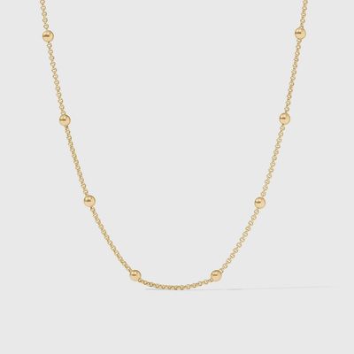 Solara Delicate Station Necklace - 18.5"