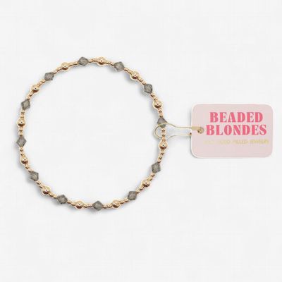 Ash Gray June Bracelet