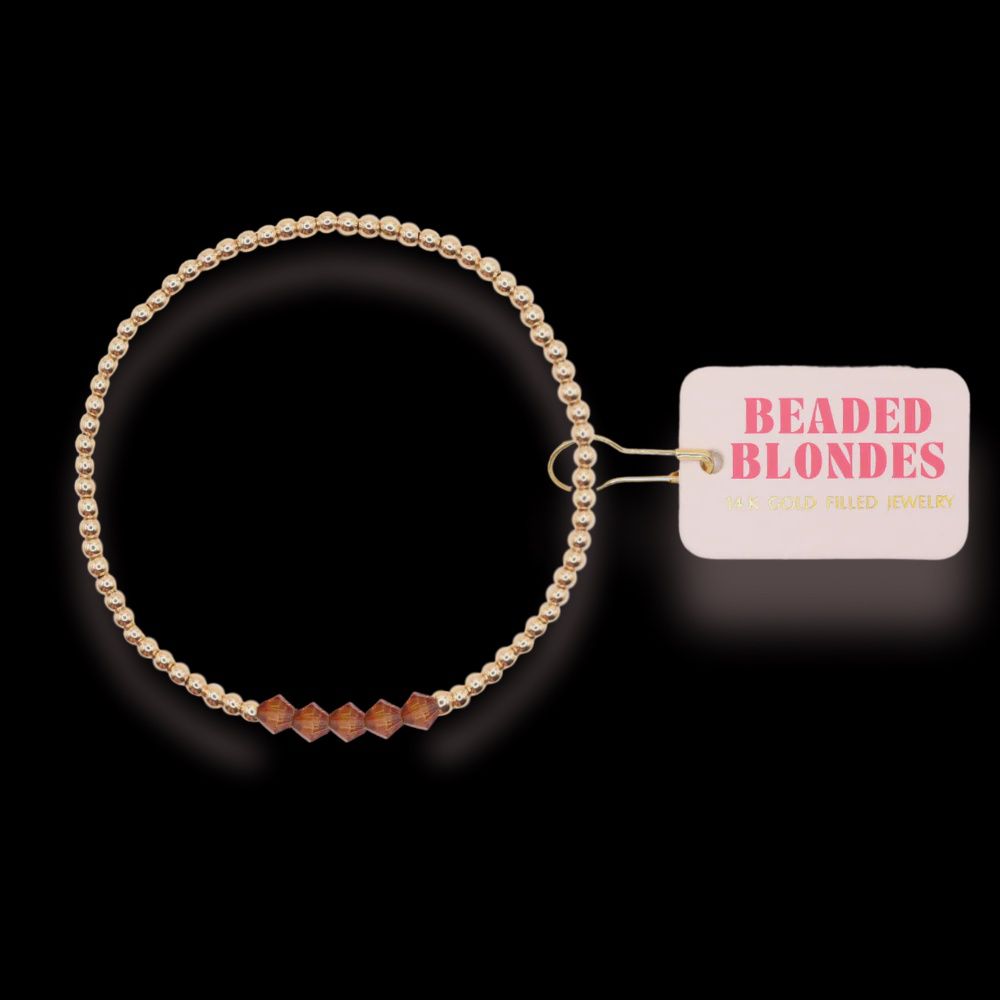 Burnt Orange Kim Bracelet