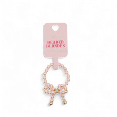 Champagne Pearl Bow Ring