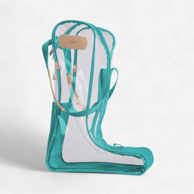Clear Tall Boot Bag