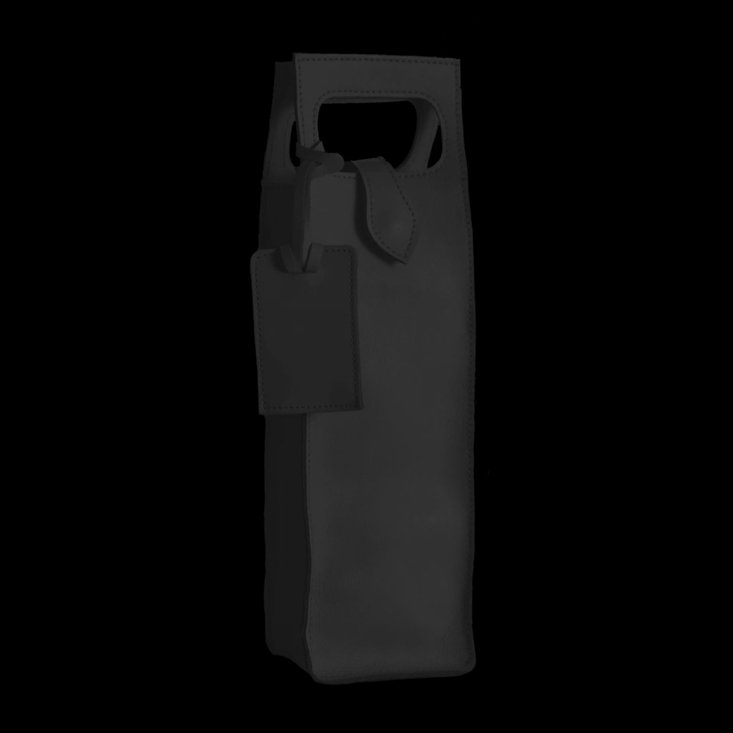 The Garrison Wine Bag, Color: Black