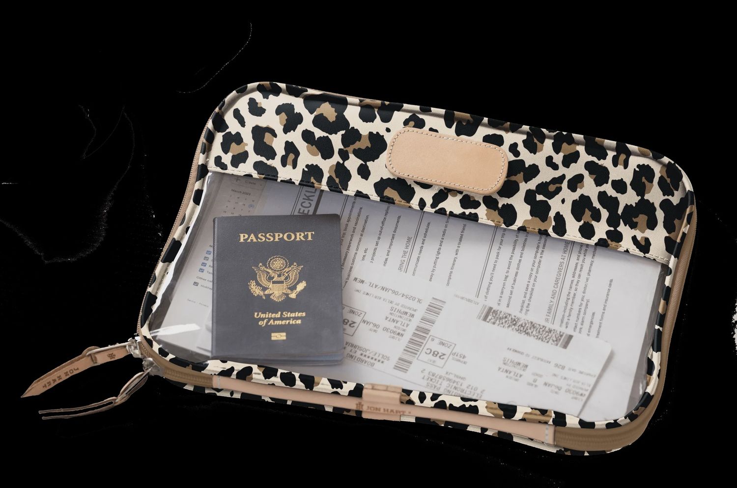 Clear Folio, Color: Leopard