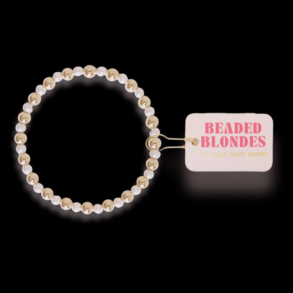 Anna Pearl Bracelet in Gold