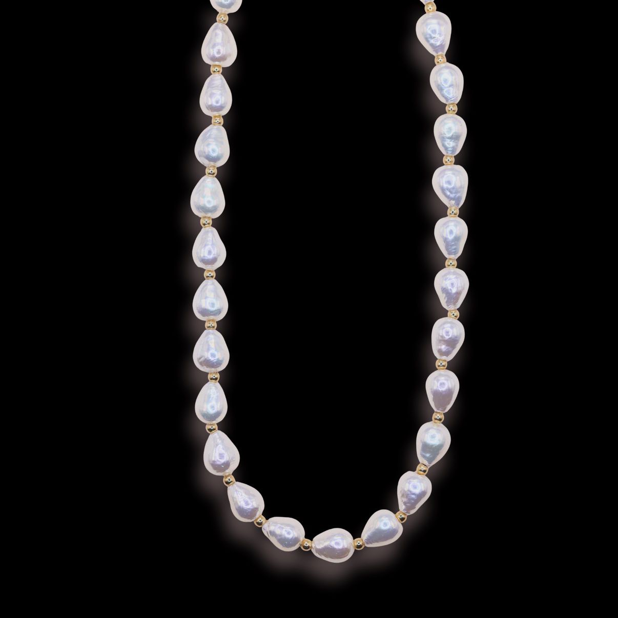 Saylor Pearl Necklace, Size: 16"