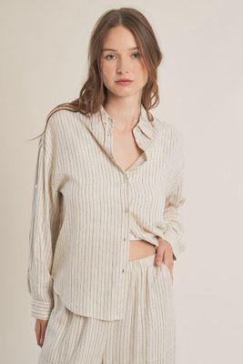 Strip Woven Shirt