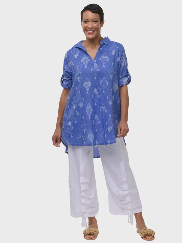 York Tunic - Go Fish, Size: Small