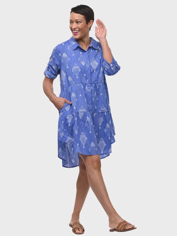 Celine Dress - Go FISH, Size: Small