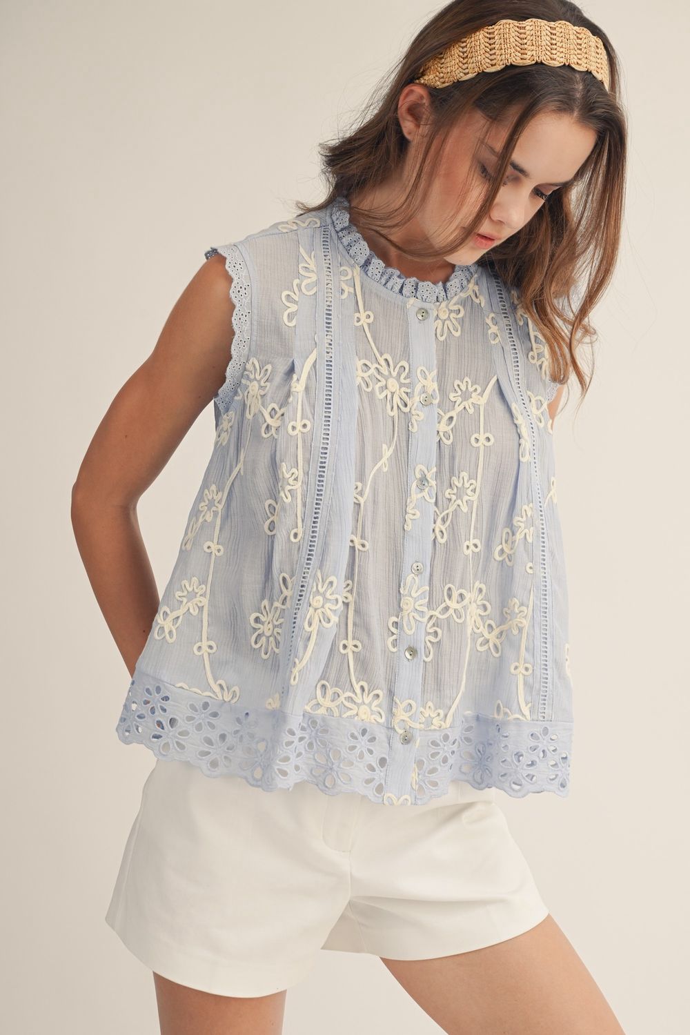 Blossom Top, Size: Small