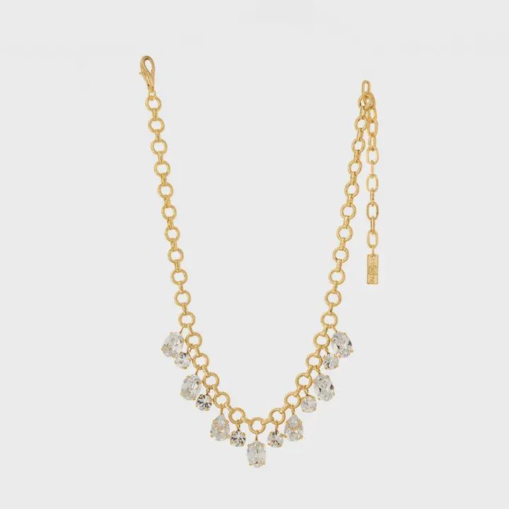 Brynna Necklace, Color: Clear