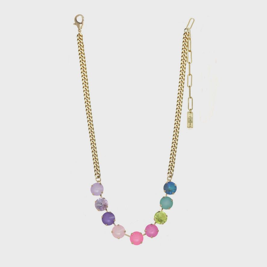 Mini Sofia Necklace, Color: Candy crush