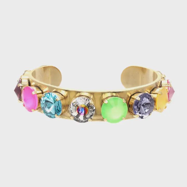 Keira Pop Cuff, Color: Antique Gold