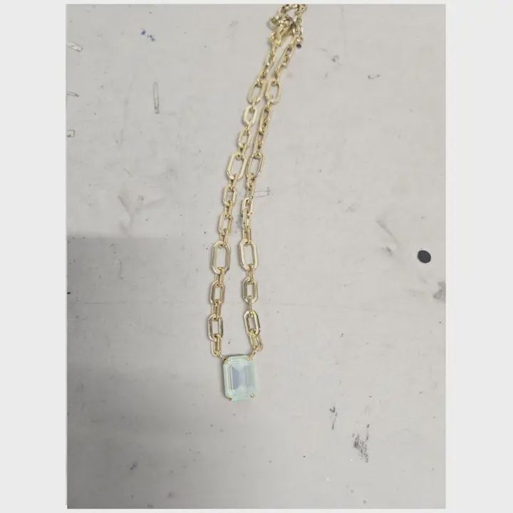 Dereka Necklace, Color: FD mint moon