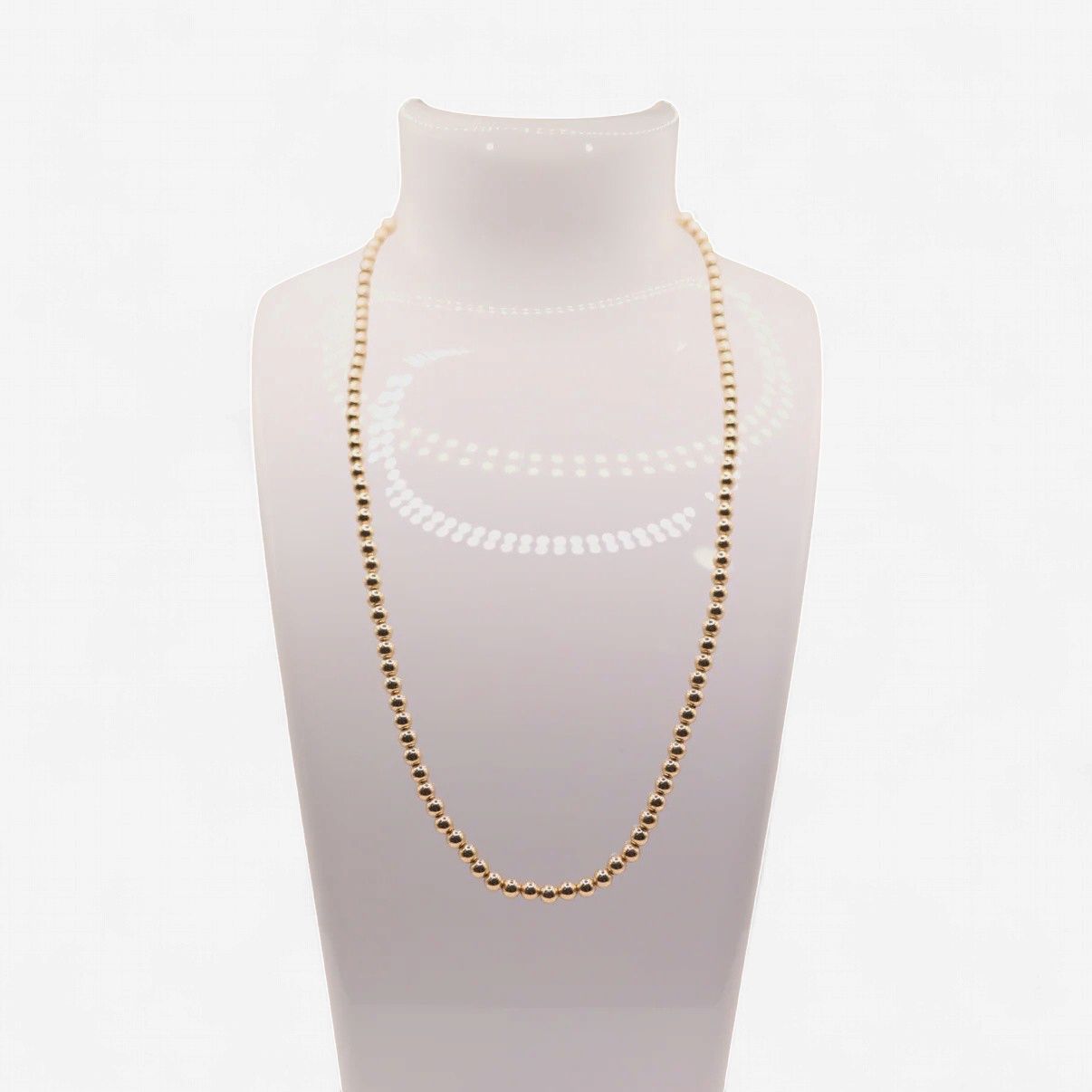 4mm Gold Necklace
