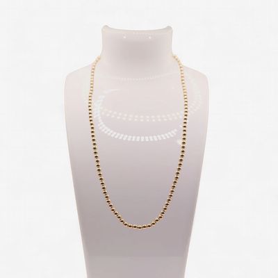 4mm Gold Necklace