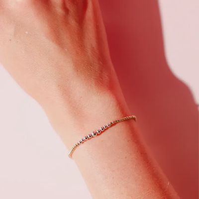 Dainty Hilo bracelet gold/slvr