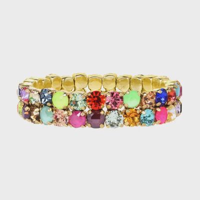 Olivia 2 Strand Mini Stretch Bracelet
