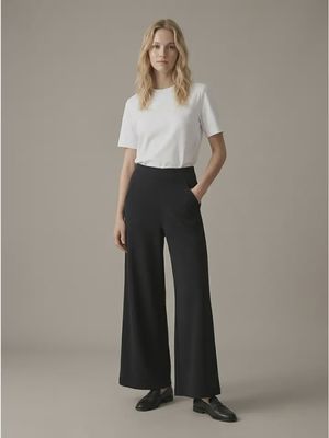 Modal Wide Leg Pant