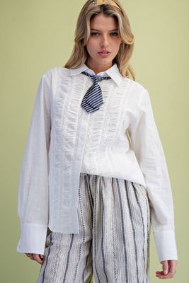 Cotton Button Top