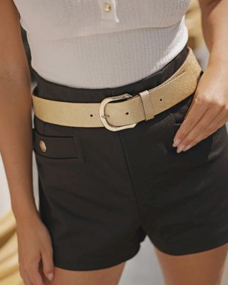 Dana Gold Leather