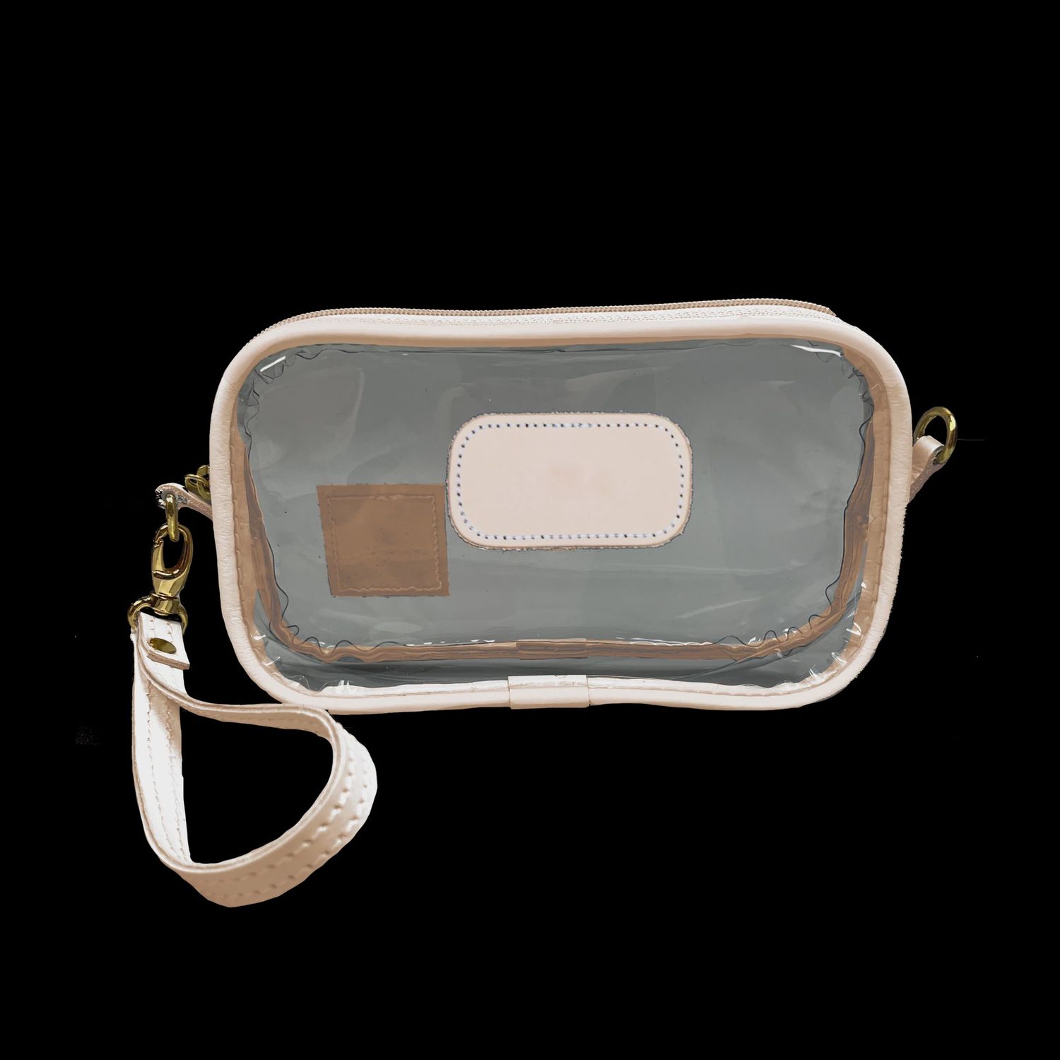 Clear Wristlet, Color: Natural