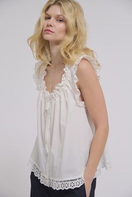 Lace Trim Swing Tank