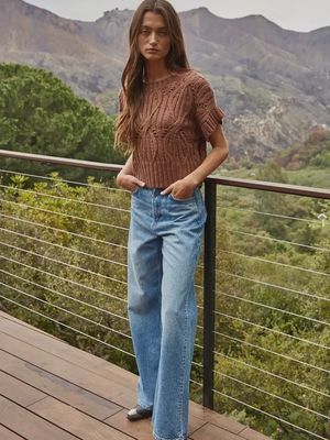 Knit Crochet Sweater