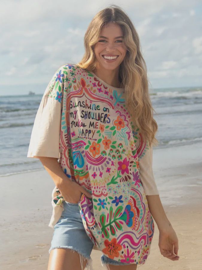 Sunshine Easy Tee - OS