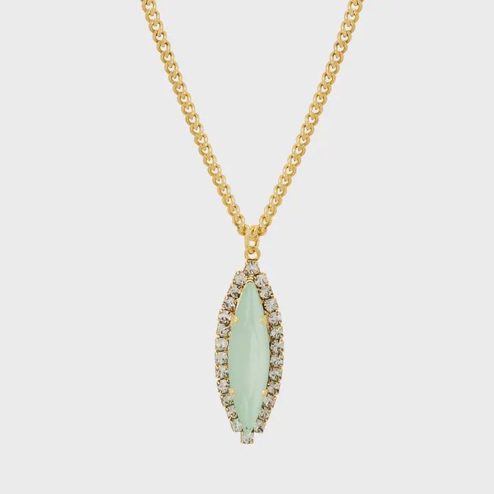 Alyssa Necklace, Color: Ultra Mint