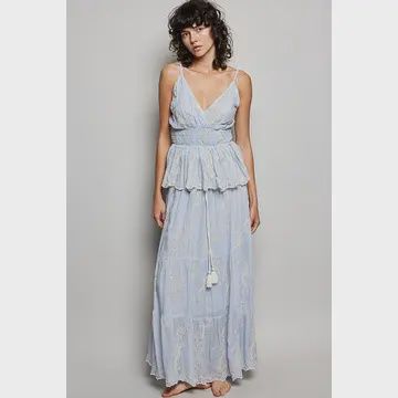 Embroidered Maxi Skirt, Size: S