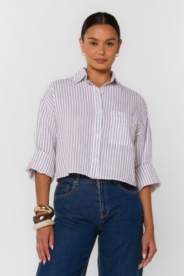 Stripe Linen Set