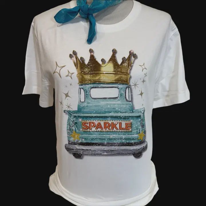 Sparkle Truck Shirt, Size: S