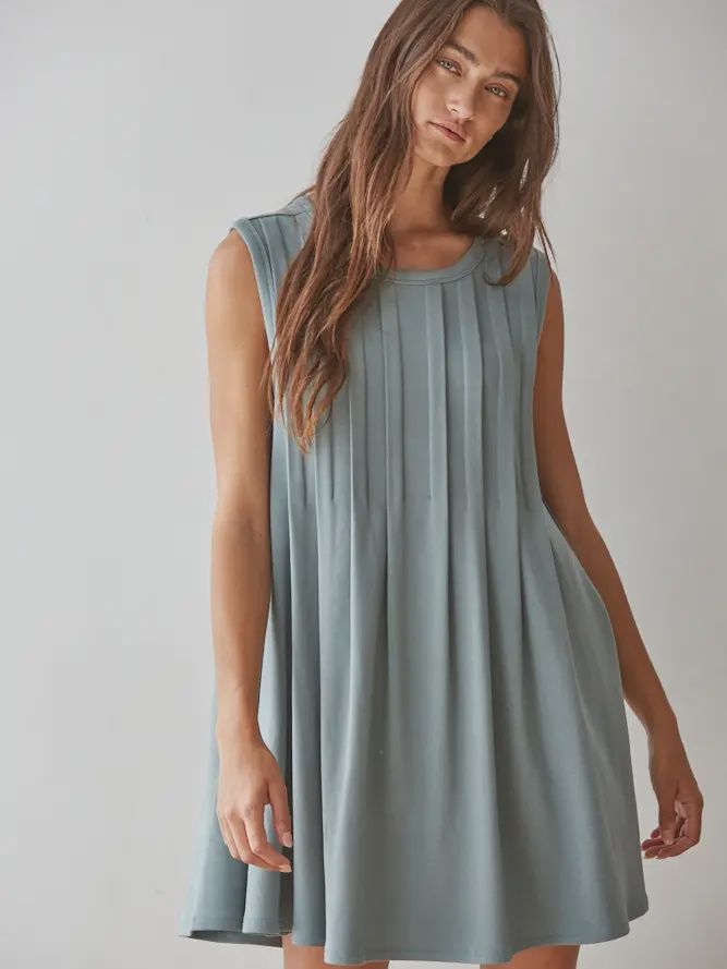 Knit Jersey Mini Dress