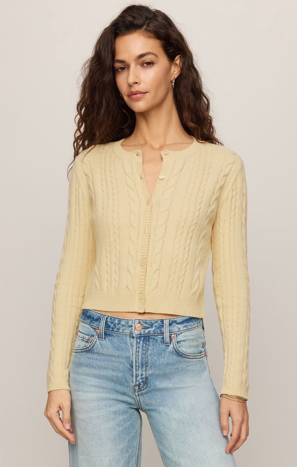 Cera Long Sleeve Cardigan, Size: XS