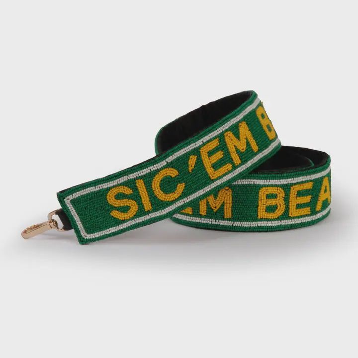 Baylor Sic Em Beaded Strap
