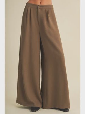 Wide Leg Palazzo Trouser