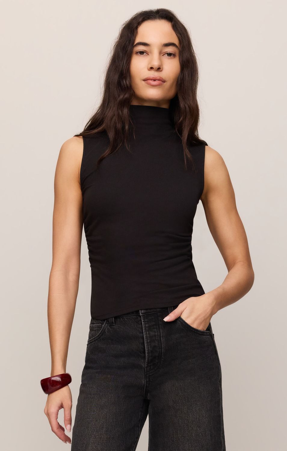 Silva High Neck Tank, Size: XS