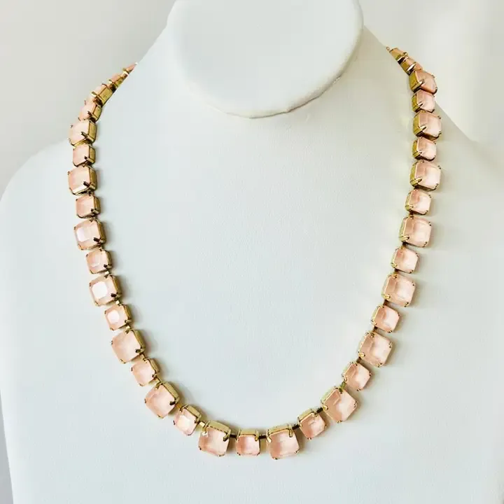 Jadia Necklace, Color: Pink Fairy Dust