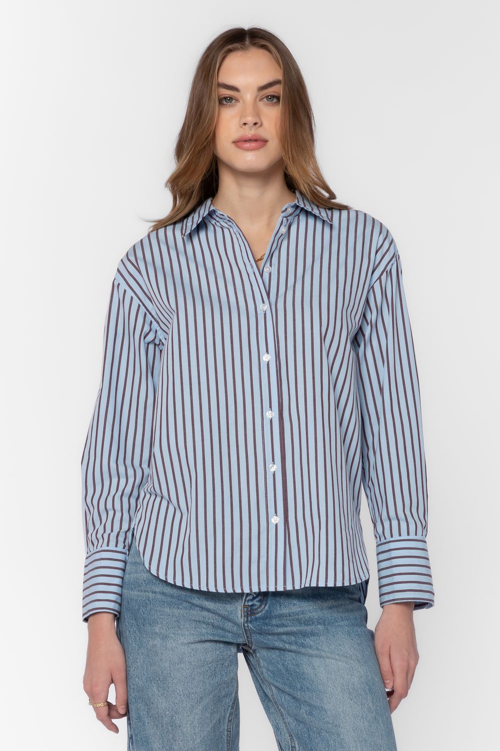 Pemberly Button Down Top