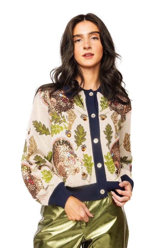 Thanksgiving Cardigan, Size: XS