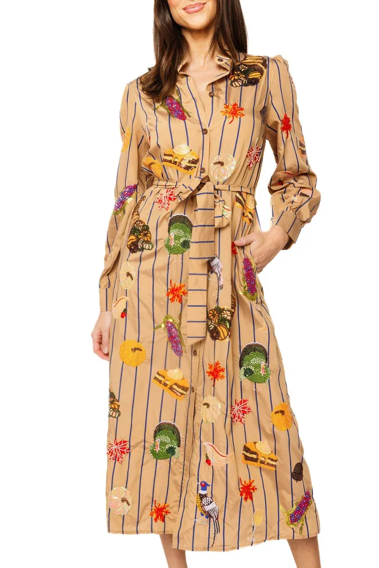 Thanksgiving Icon Dress - M