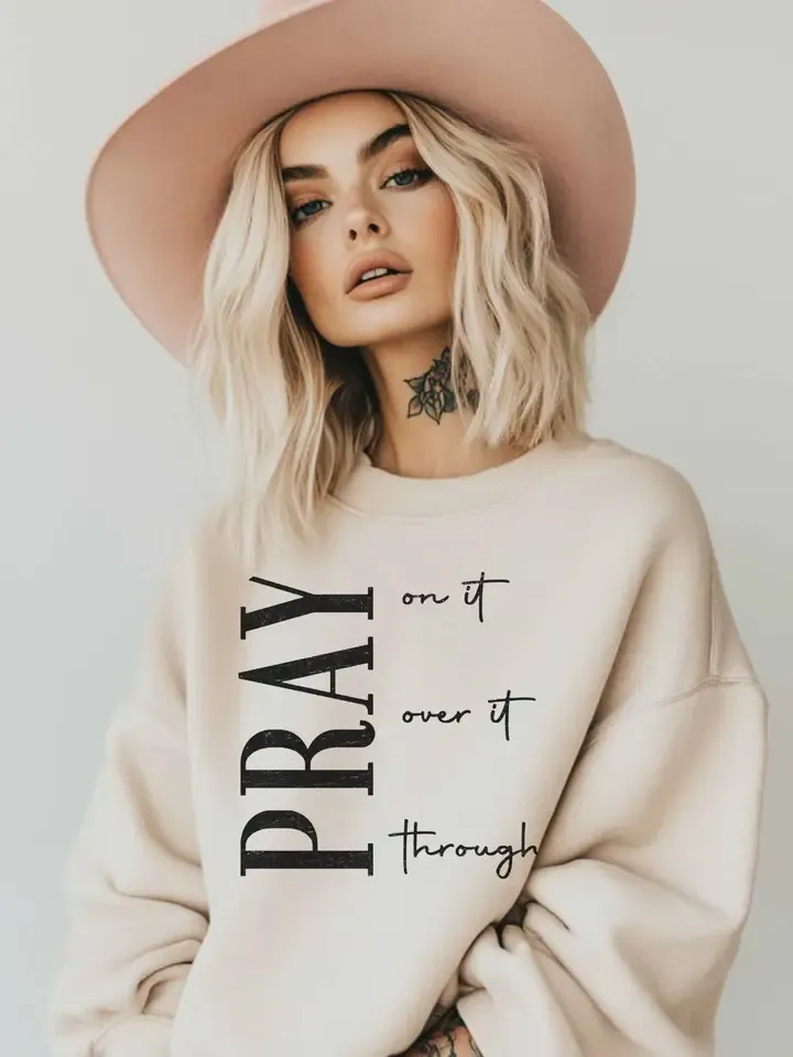 Pray Oversized Sweatshirt