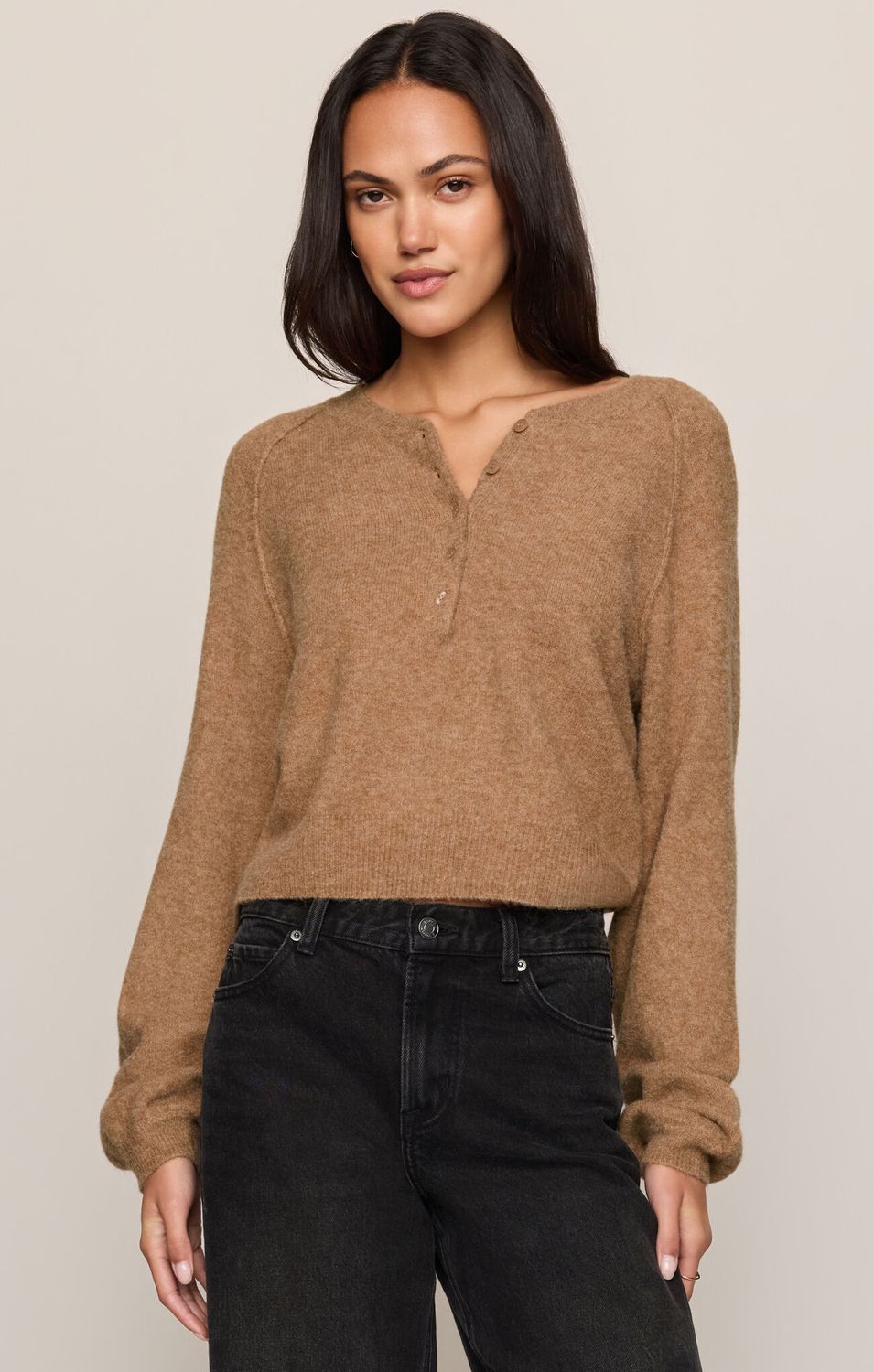Westmont Henley Sweater, Size: XS