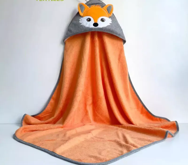 Bambus Kapuzenhandtuch FUCHS