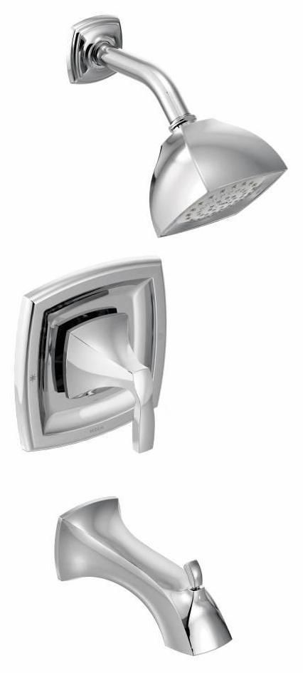 T2683 MOEN VOSS T&amp;S TRIM CHROME POSI-TEMP, ROUGH IN VALVE EXTRA"