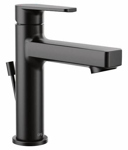 MOEN SLATE MATTE BLACK SINGLE LEVER LAV