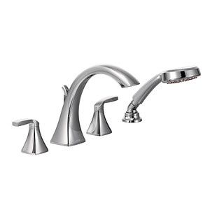 MOEN VOSS 2 HDL ROMAN TUB CW HANDSHOWER