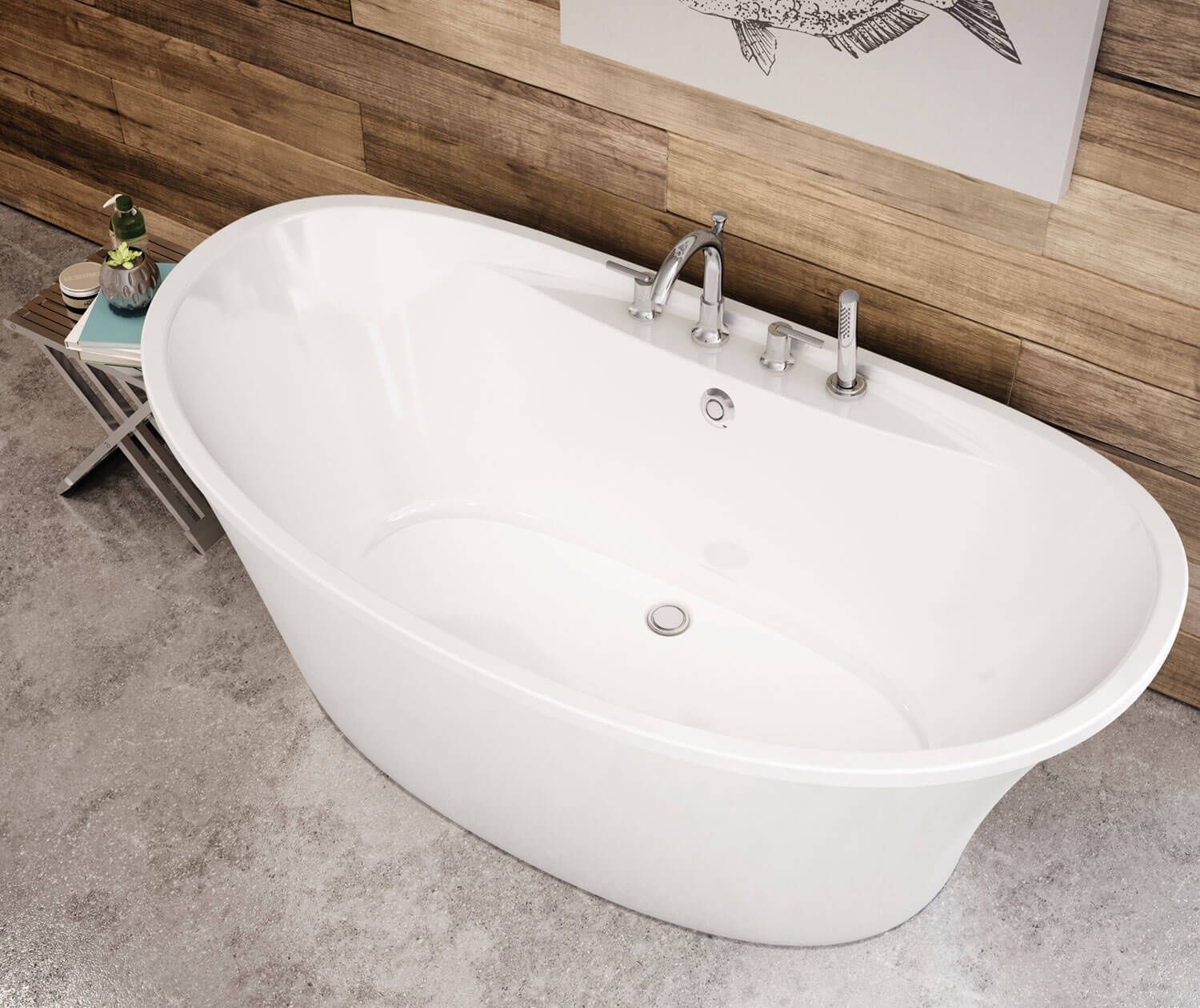 MAAX ARIOSA 66X36 FREESTANDING TUB