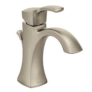 MOEN VOSS SINGLE HANDLE BRUSHED NICKEL