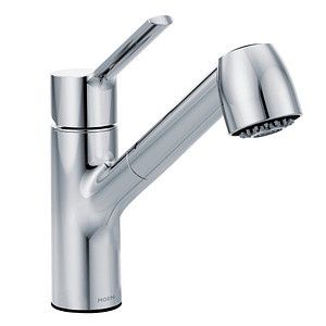 MOEN METHOD KITCHEN FAUCET  SINGLE HANDLE PULLOUT